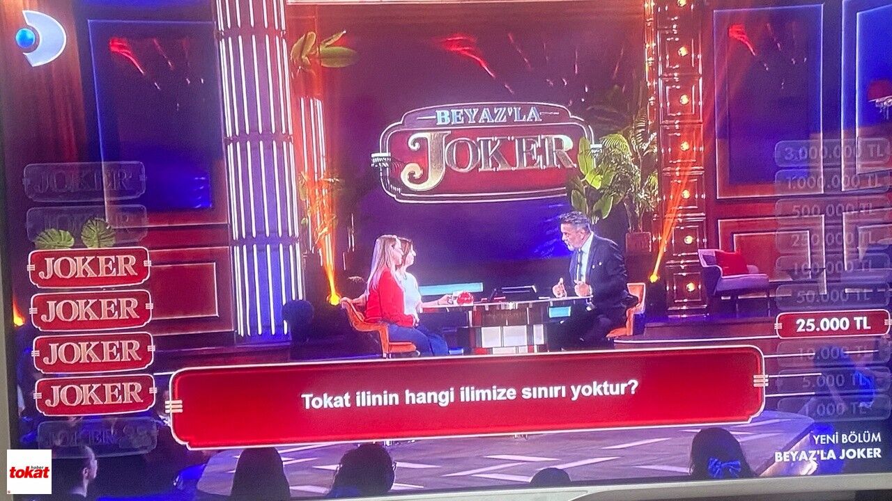 Beyaz’la Joker Programı Tokat Sorusu1