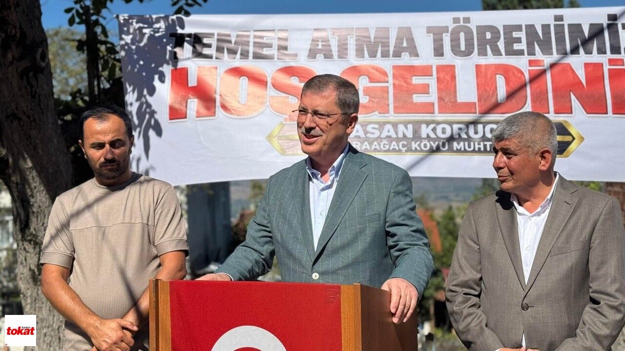 Erbaa Karaağaç Köyü Imam Evi, Aşevi Ve Köy Konağı Temel Atma Töreni