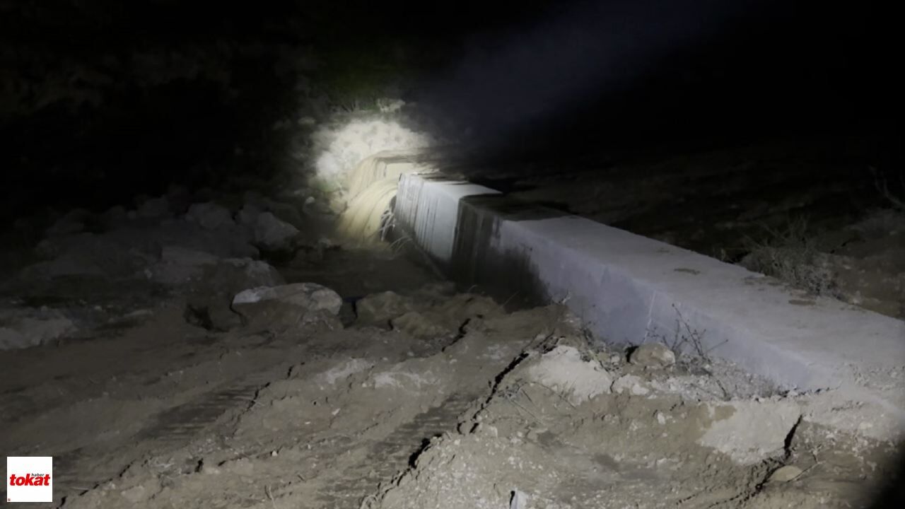 Kanal patladı, vatandaşın müdahalesi faciayı önledi