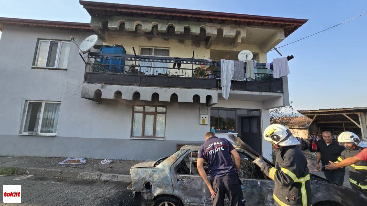 Niksar Araç Yangını-1