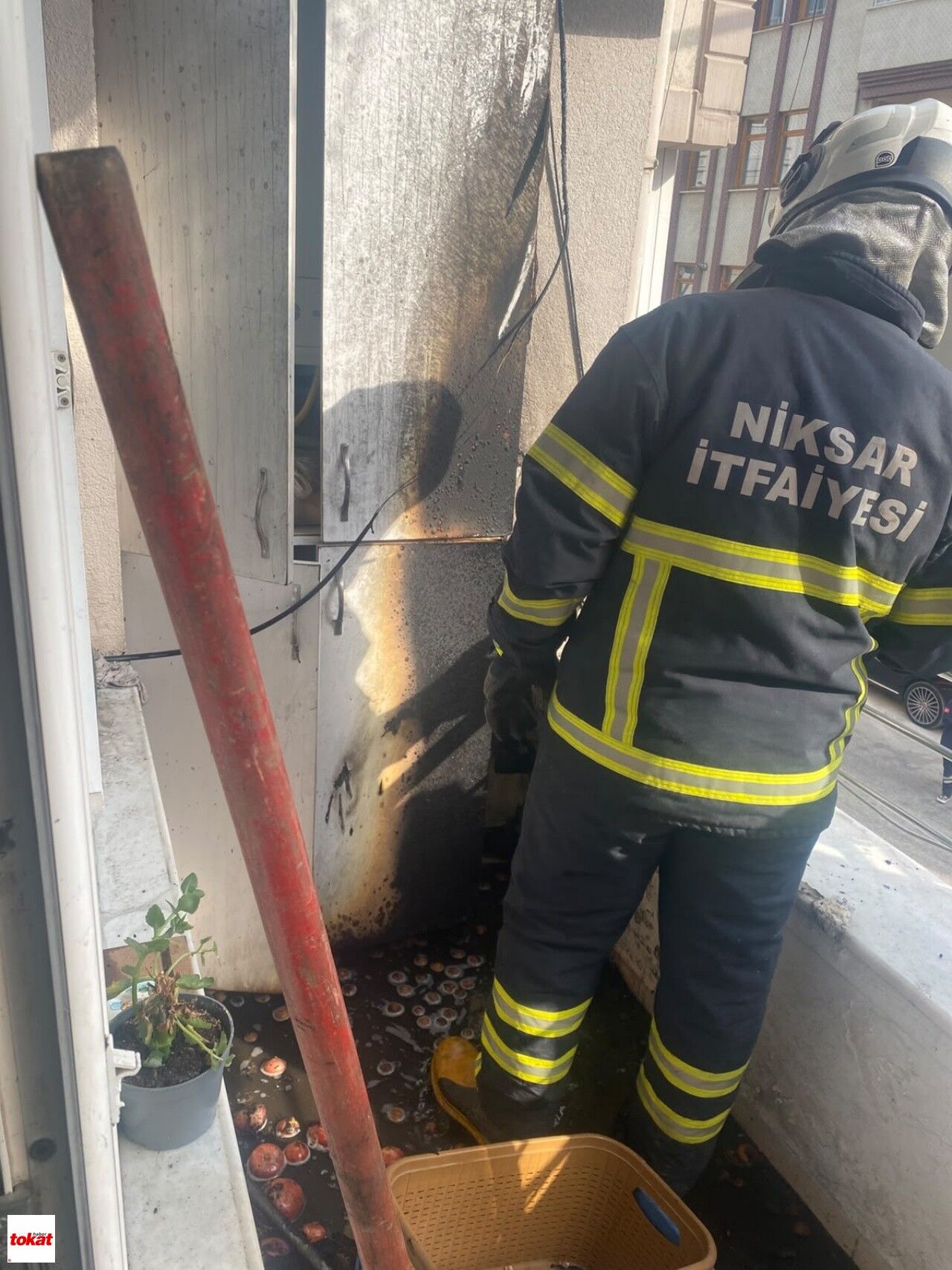 Niksar Bengiler Mahallesi Yangın