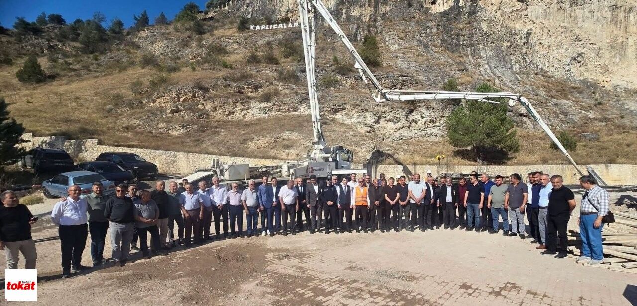 Reşadiye’de Kaplıca Travertenleri Projesinin Temeli Atıldı