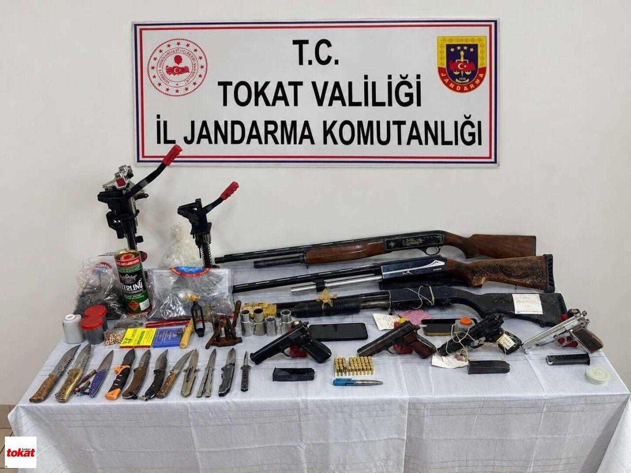 Tokat Yasa Dışı Silah Opersayonu