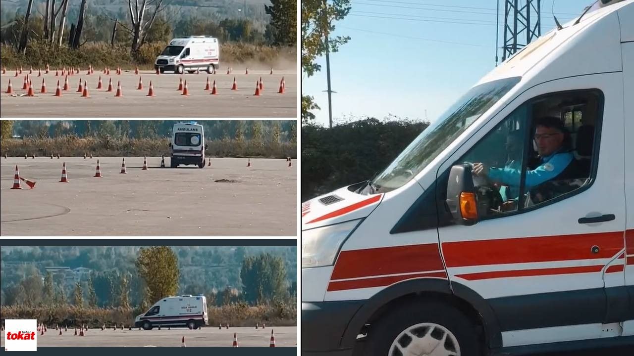Ambulans Orijinal Fotograflarla Kolaj 1280X720