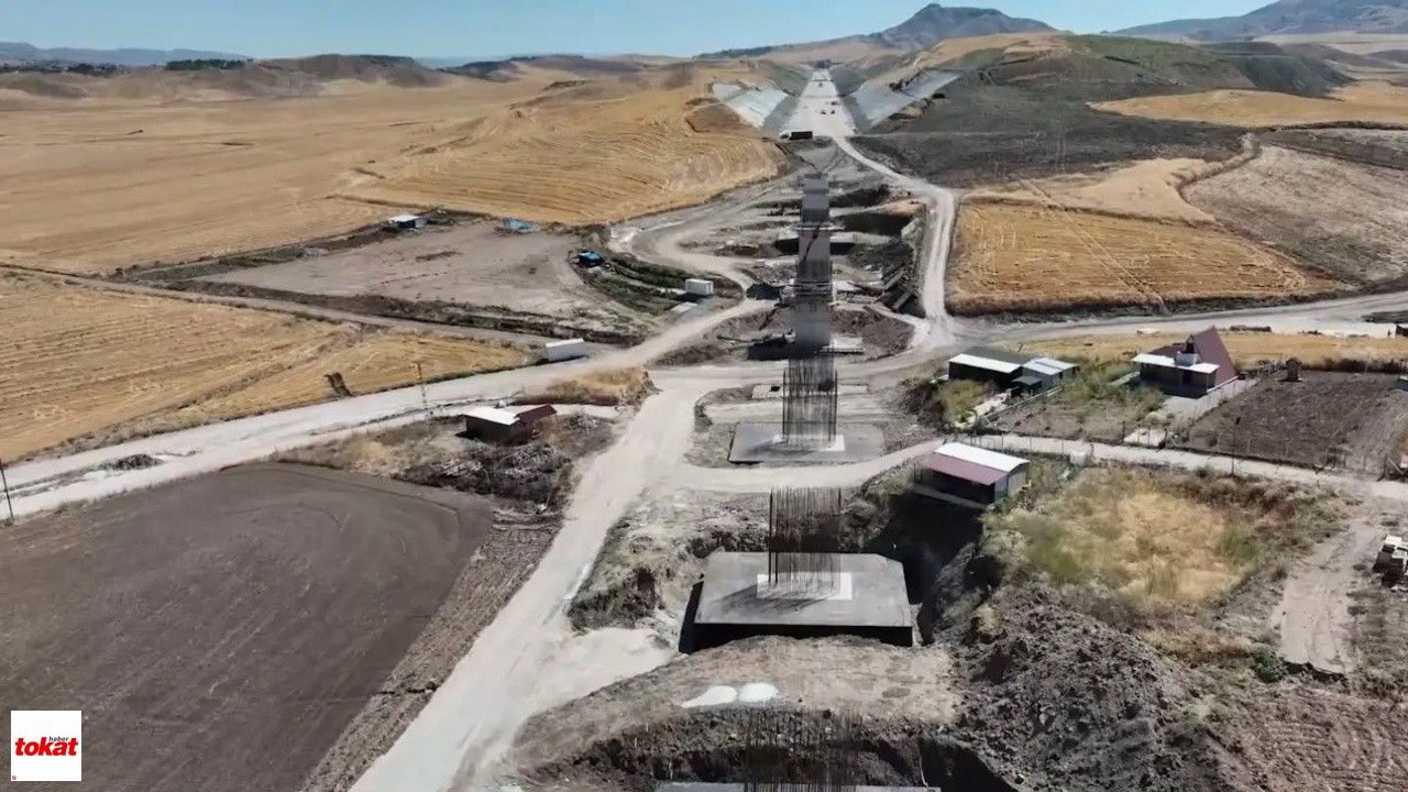 Tokat’ın 158 Km Kuzeybatısındaki YHT Hattında İlerleme Yüzde 40’ı Aştı 12 Milyon Yolcu Taşıyacak
