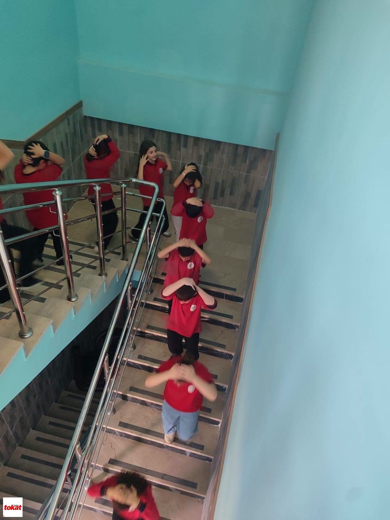 Niksar Okullar Deprem Tatbikatı1