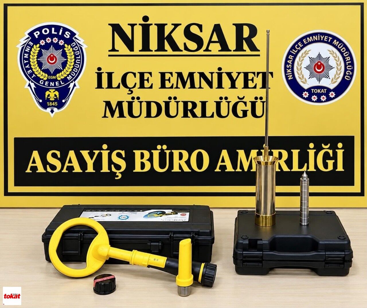 Niksar’da Kaçak Define Arayan 3 Kişi Suçüstü Yakalandı