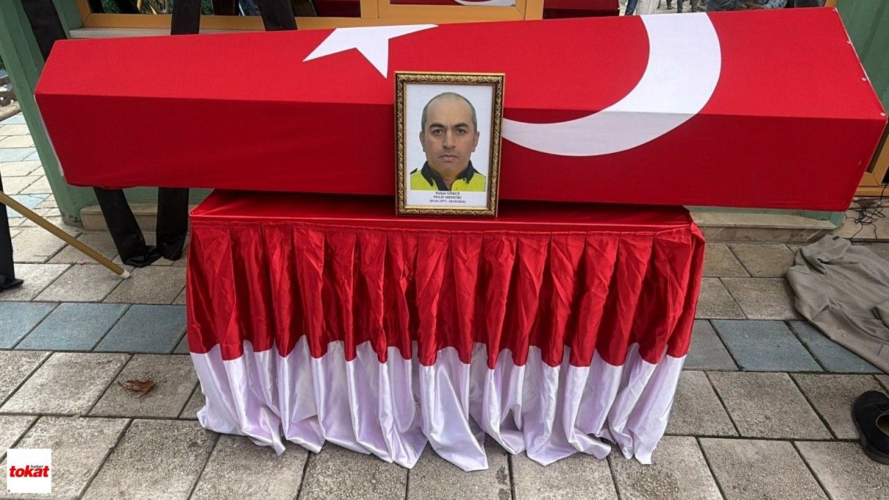 Polis Memuru Hulusi Gökçe Erbaa’da Son Yolculuğuna Uğurlandı2