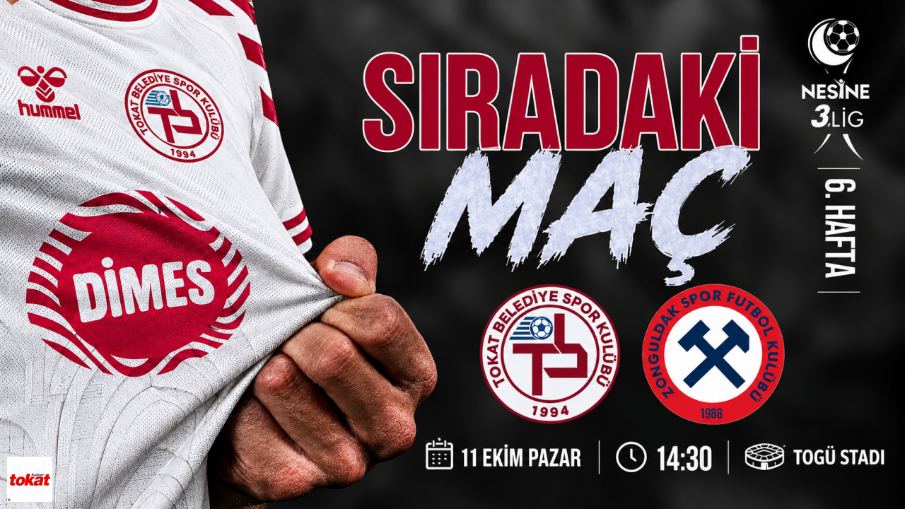 Tokat Belediye Spor Maç Afişi