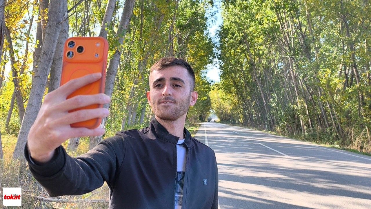 Tokat'ta Kavak Ağaçlarından Sonbahar Tüneli2