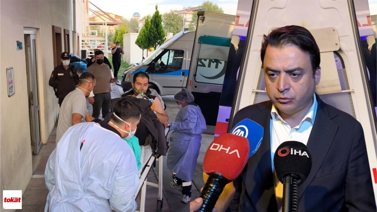 Turhal Şeker Fabrikası’nda Zehirlenenlerin Sayısı 45’e Çıktı, 10'u Sivas'a Nakledildi: Vali Köklü Son Durumu Açıkladı